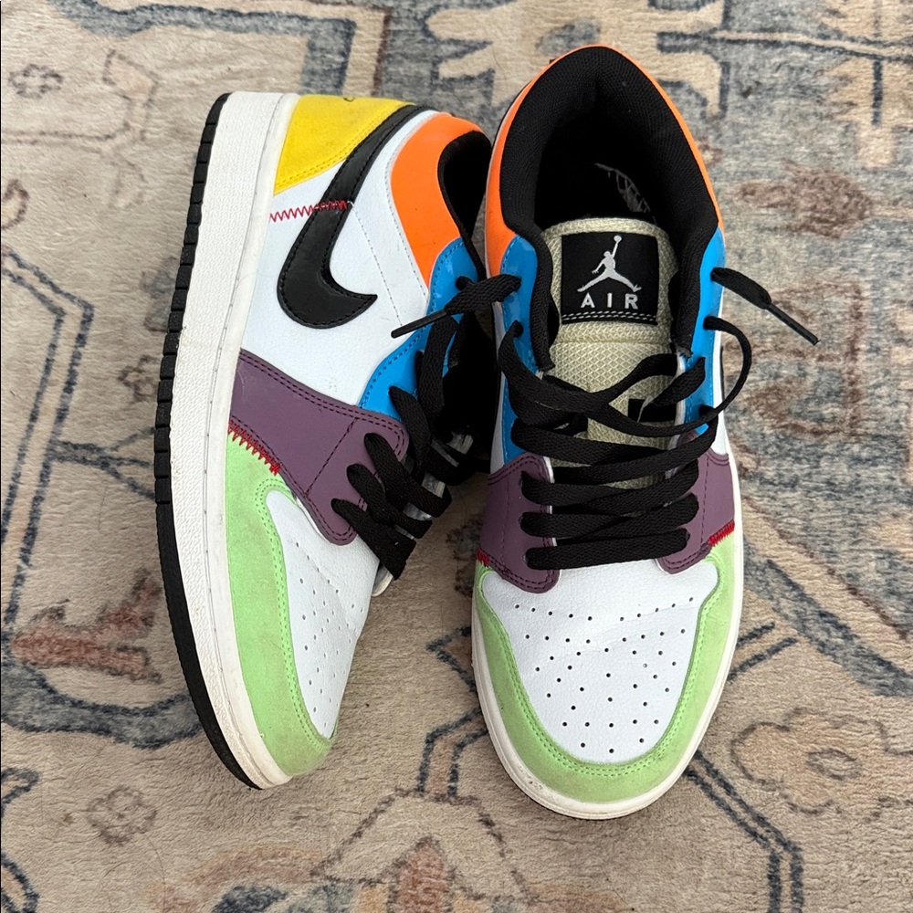 Colorful Air Jordan Sneakers